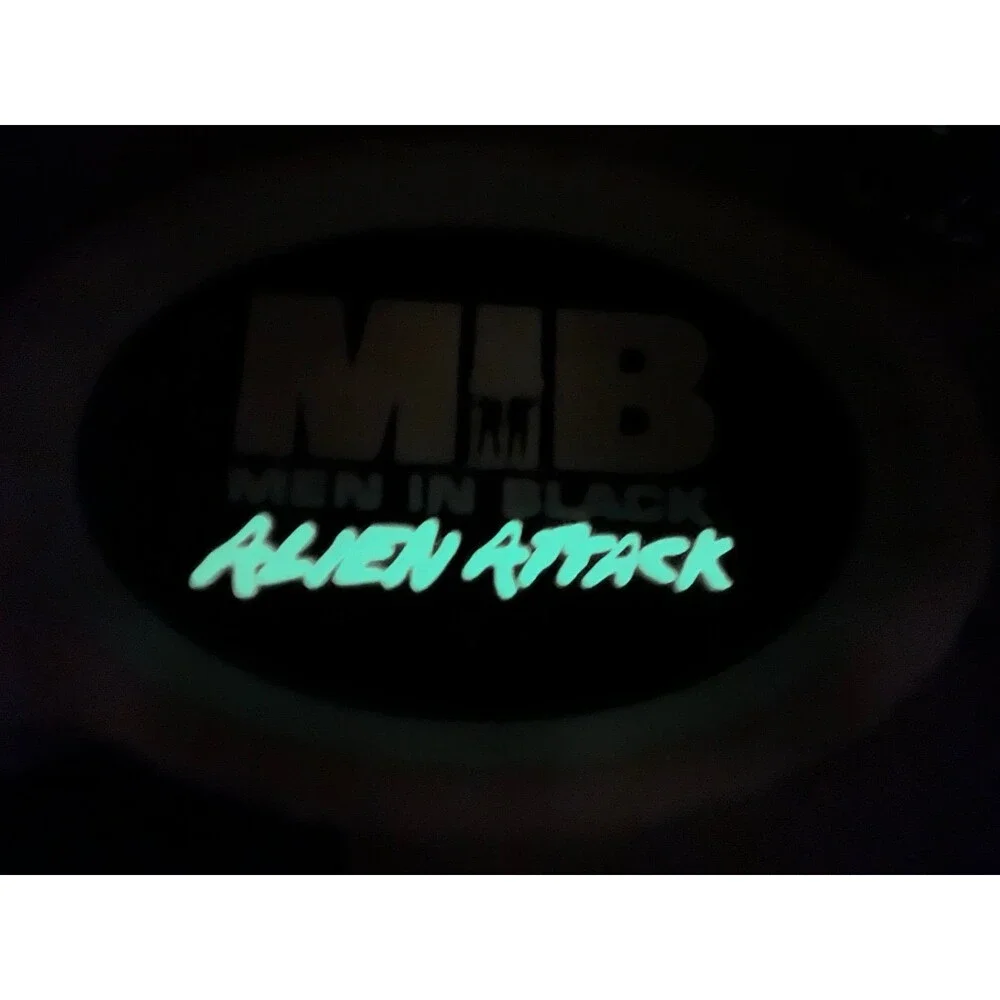 Men In Black Alien Attack Ride Universal Studios Orlando Sign Glow In The Dark
